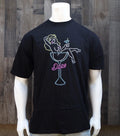 New DOPE Streetwear Neon Girl Black Mens Graphic Size XLARGE  T Shirt RDOP-34