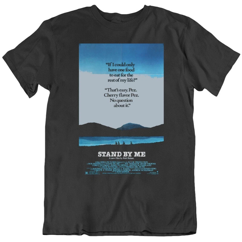 Stand By Me 1980s Comedy Movie Film Vintage Poster v2 T Shirt