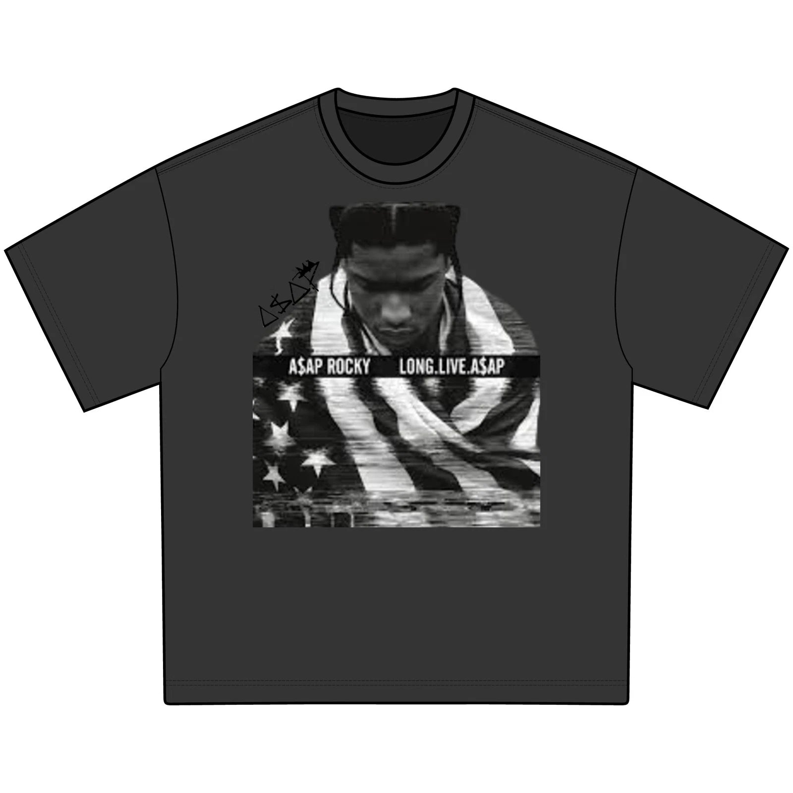 Men's Acid Washed Heavy Oversize Tee