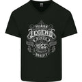 Premium Legend 71st Birthday 1955 Mens V-Neck Cotton T-Shirt