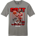 NEW ART SOCIETY MJ GOAT NO DISCUSSION GREY TEE SHIRT SMALL-4XLARGE MADE IN USA