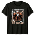 Street Blood No Sugar Mens T-Shirt Urban Graphic Streetwear Fathers Day Gift