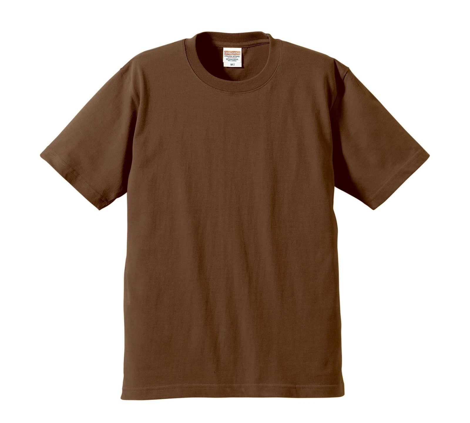 United Athle 6.2oz Premium T-Shirt 594201 [Men's] 052 Dark Brown XS