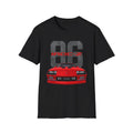 86 IROC-Z T-Shirt | Vintage Red Camaro Front Design