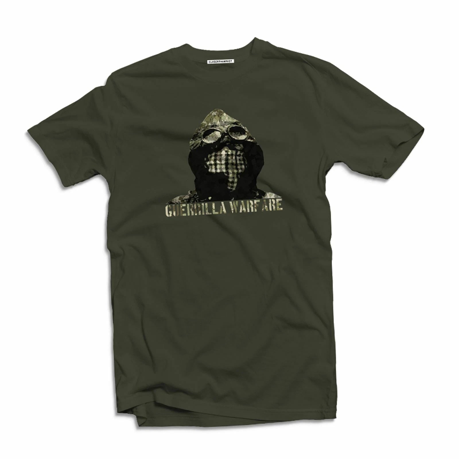 Closer Than Most Guerilla Warfare T Shirt - Football Casuals Terraces