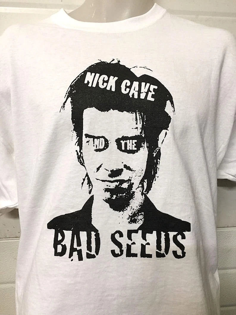 Nick Cave & the bad seeds portrait shirt, Music band rock punk roll Unisex Shirt