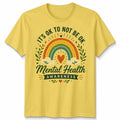 Mental Health Awareness 2026 Unisex T Shirt Mens Womens Tee Graphic Top