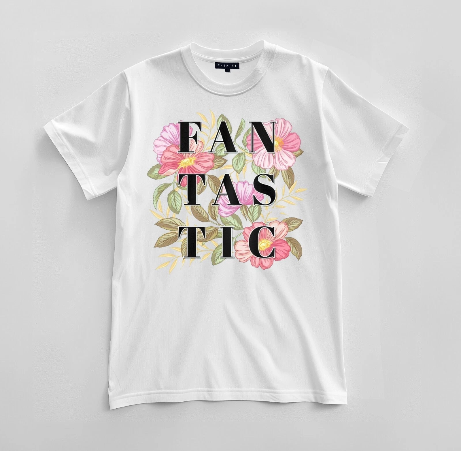 Custom Fantastic Graphic T-shirt Design Unisex Jersey Short Sleeve Tee