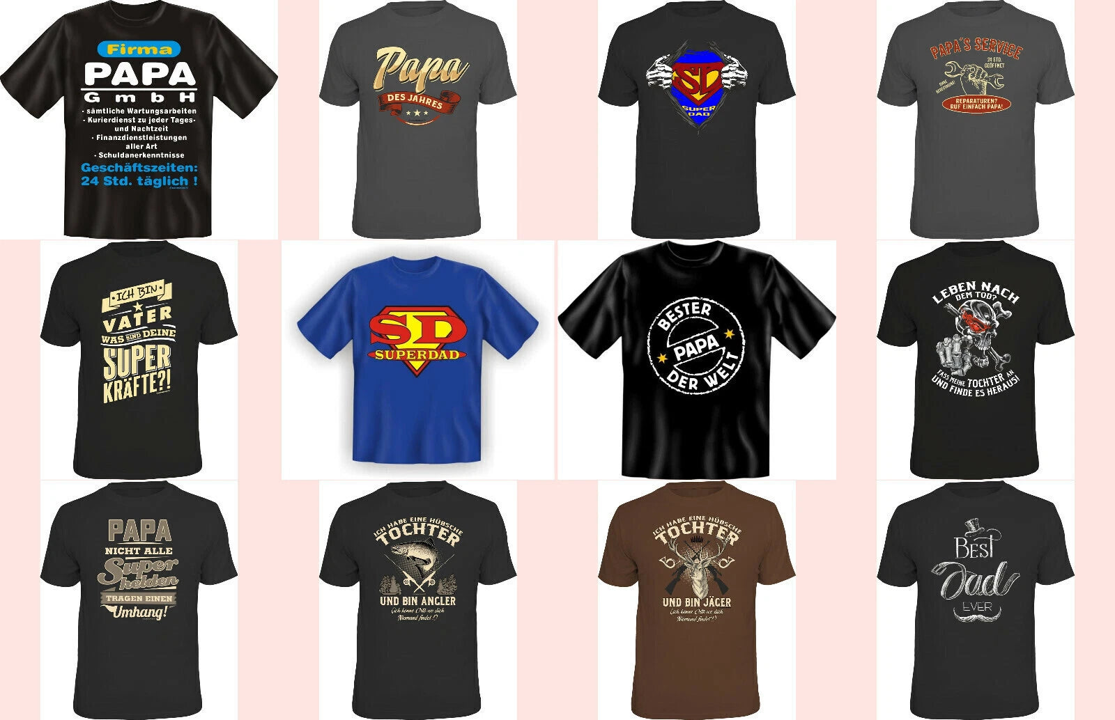 Men's T-Shirts Father's Day Funny Men's Gifts Birthday Quote Shirts