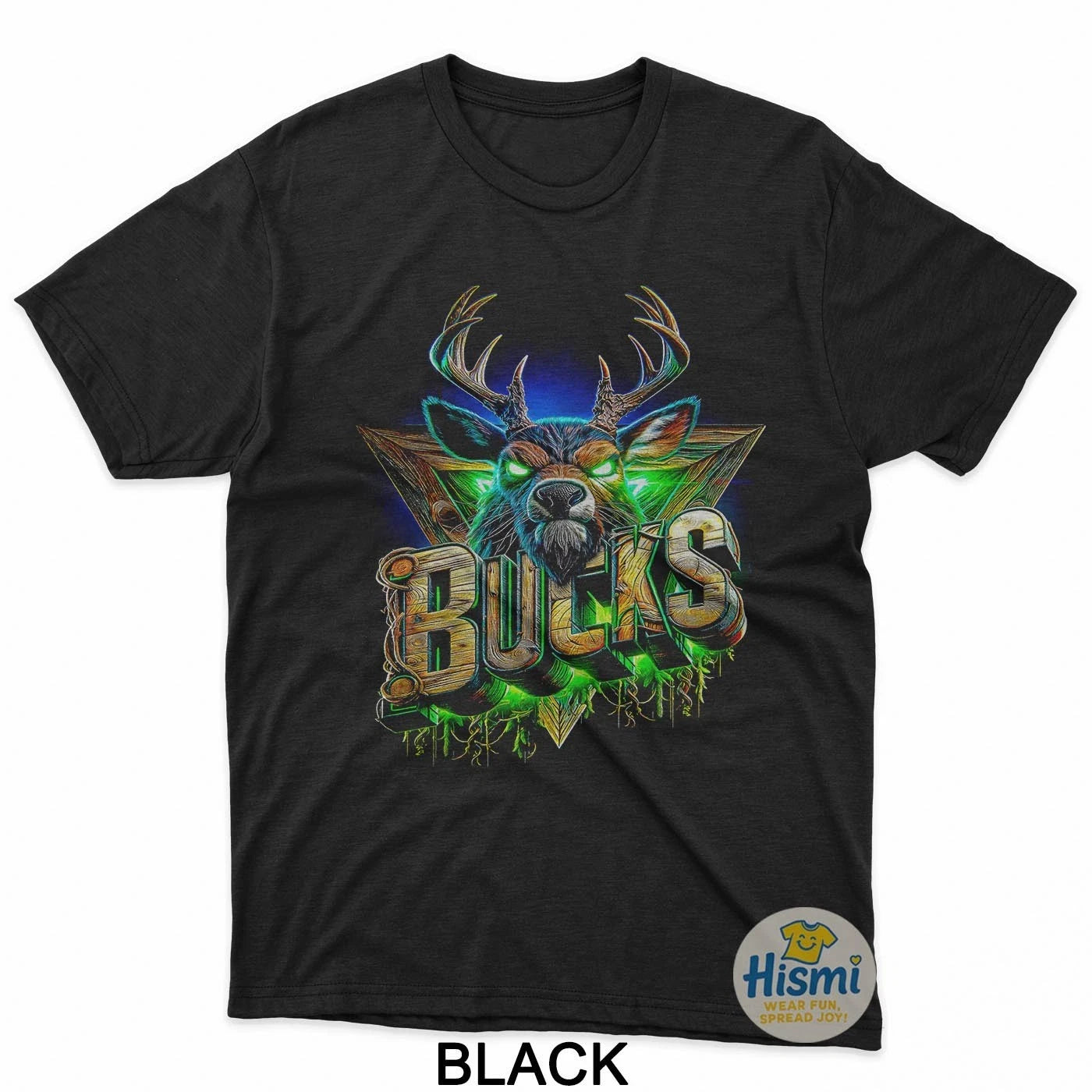 Furious Deer Geometric Buck Streetwear T-Shirt