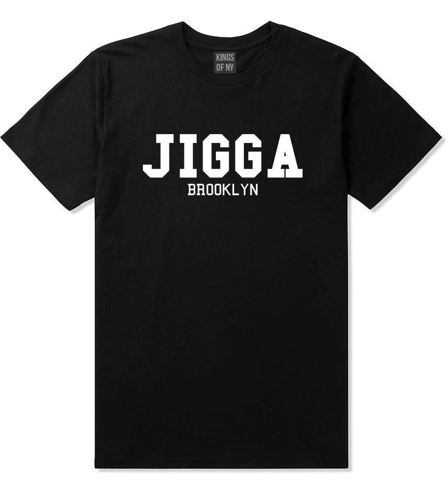 Kings of NY Jigga Brooklyn New York Graphic Printed Hiphop Streetwear TShirt Jay