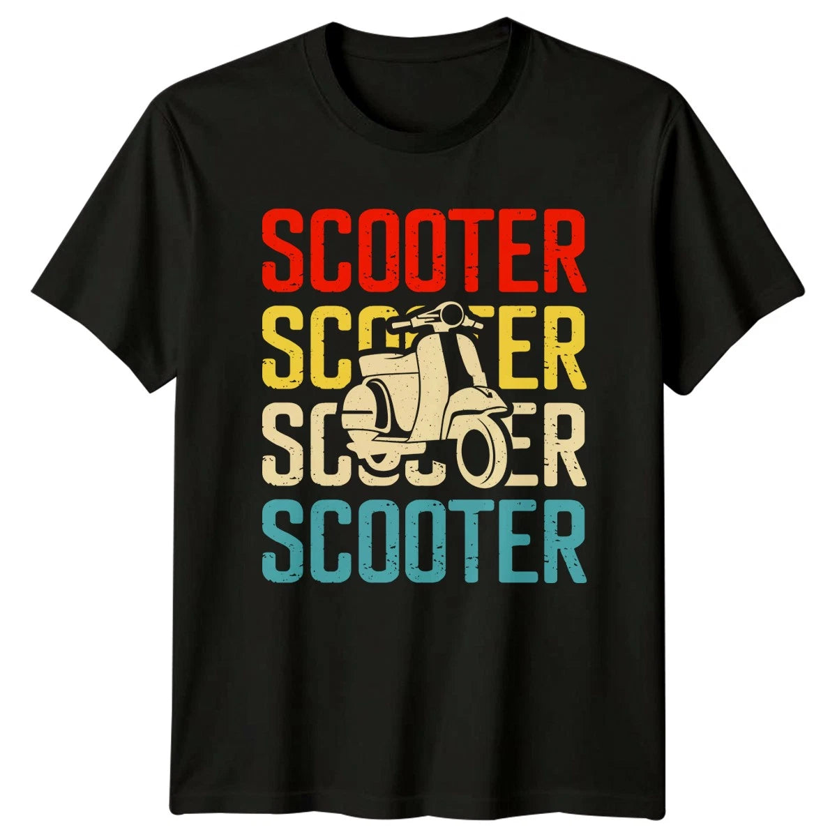 Scooter Scooter Scooter Scooter T-Shirt Vintage Scooter Motorbike Birthday Gift