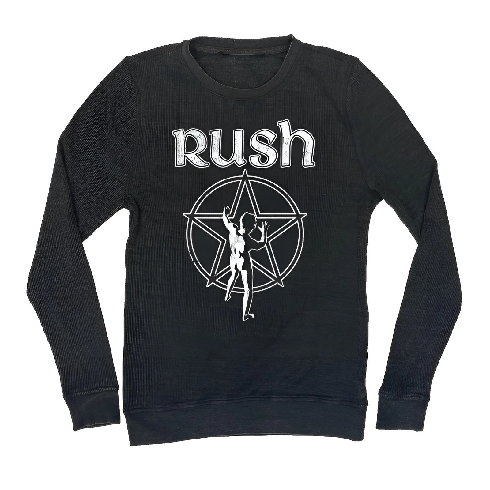 Authentic Rush Starman Vintage Logo Thermal Longsleeve T-Shirt S-XL NEW