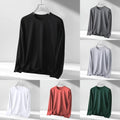 Crew Neck Pullover Activewear Tops Easy Care Material Fashionable Casual Wear