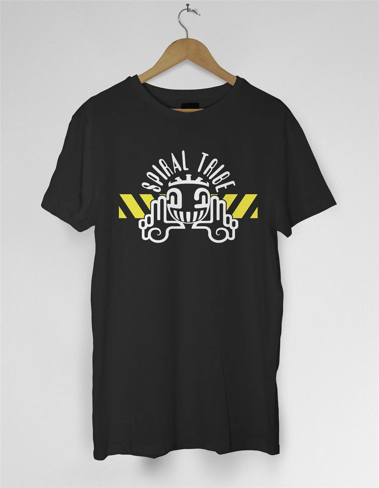 Spiral Tribe Logo T Shirt - Techno Festival Rave Hardcore SP23 Sound System