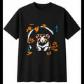 Roborovski Hamster in Nature Cute Mens T-Shirt Black 100% Cotton Tee Kawaii