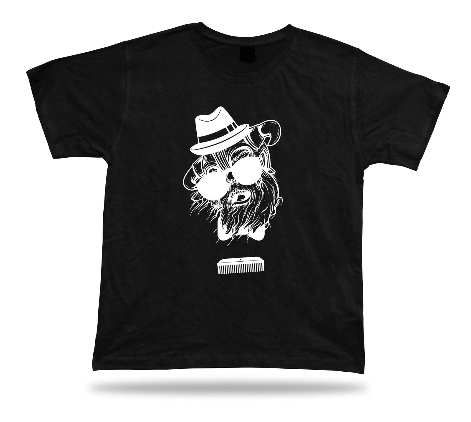 Rockstar Hairy Man awesome cool stylish modern t shirt tee design gift apparel