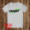 Fendt Tractor Men's Gray Size S-5XL