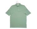 Kired by Kiton $395 NWT Sage Green Slim Fit Polo Shirt Crepe Cotton L (52 IT)
