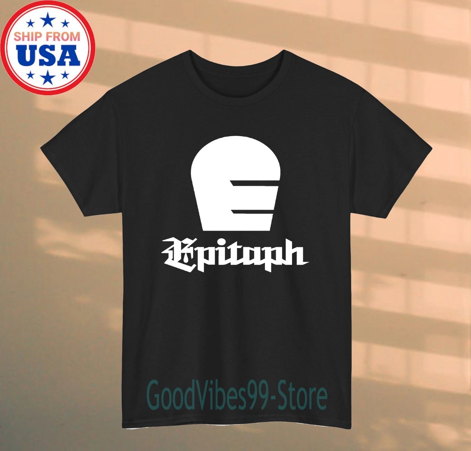 EPITAPH RECORDS Men's Black Size S-5XL