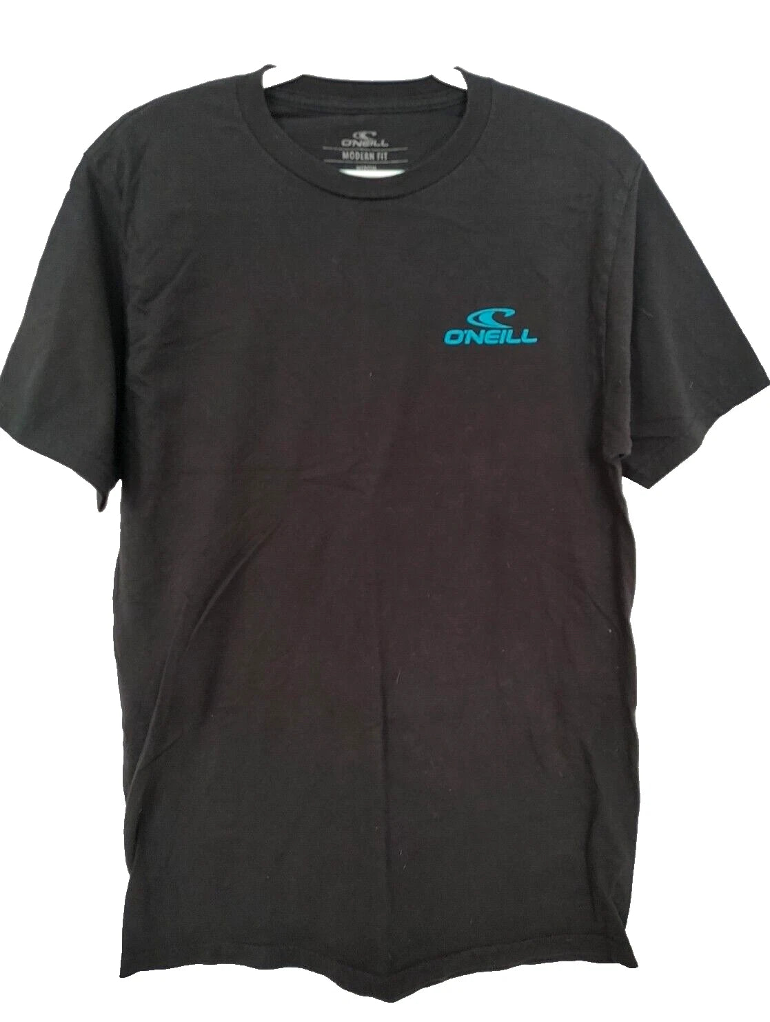 O'Neill Tropical Surf T Shirt Modern Fit Crew Neck Short Slv Black M #17004