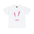 Cute Easter Bunny Face Graphic Tee Shirt