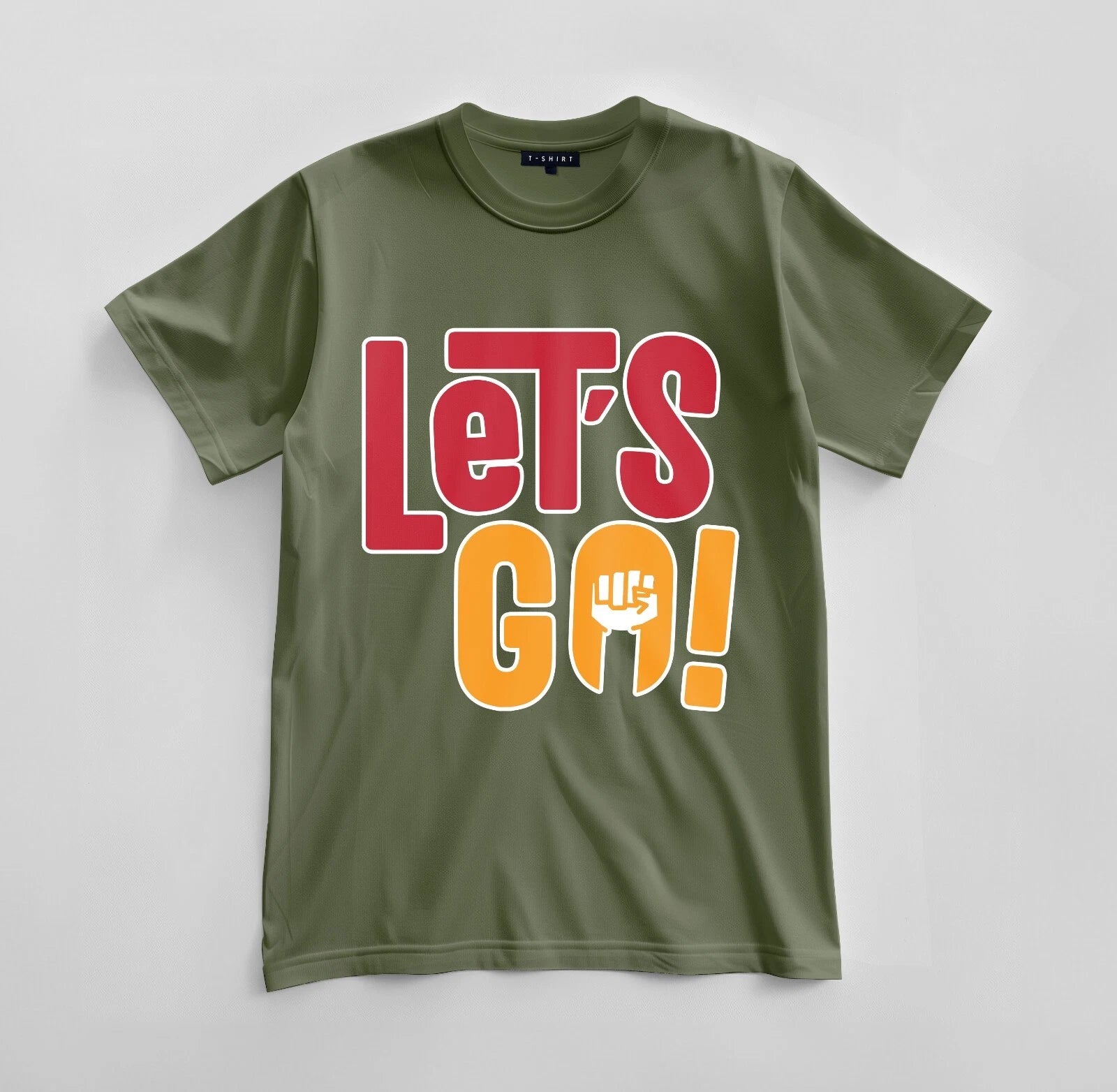 Custom Let’s Go! 🚀 Graphic T-shirt Design Unisex Jersey Short Sleeve Tee