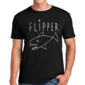 New Flipper T-Shirt Men's As Worn By Kurt Cobain Funny Novelty Gift Idea Tee Top