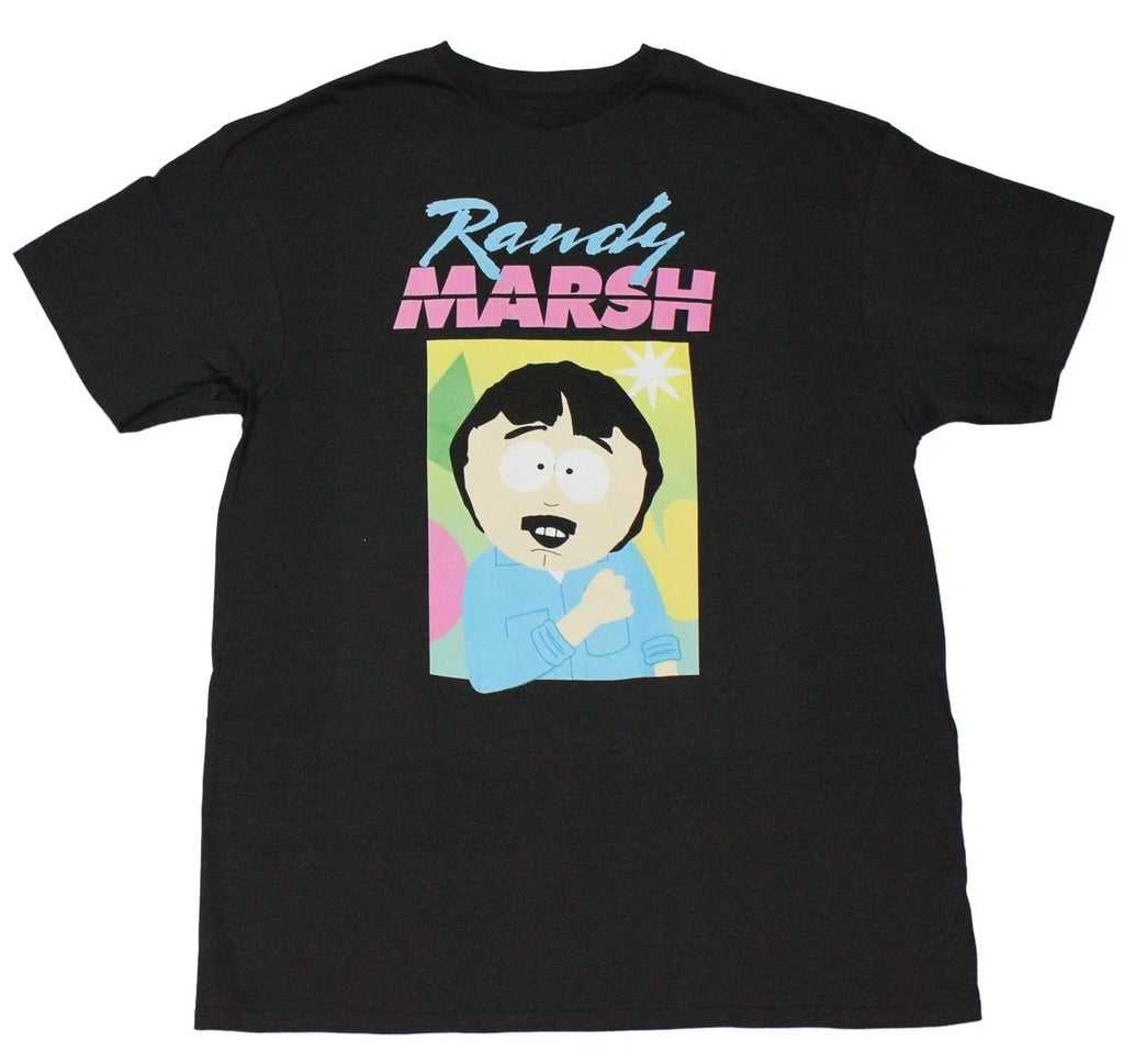 South Park New Adult T-Shirt - Randy Marsh 80s Style Image