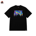 AURA Refractor Black T-Shirt Streetwear RARE 90's Tees Men's Premium Quality New