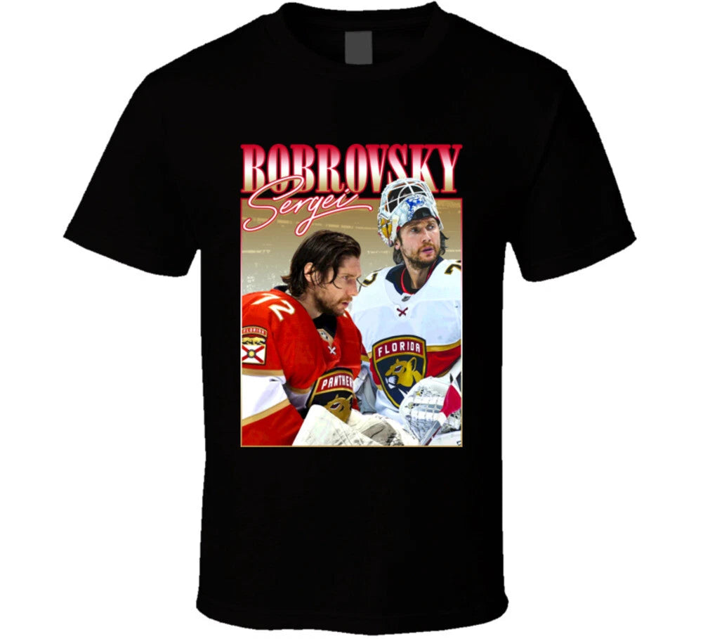 Sergei Bobrovsky 90s Style T Shirt