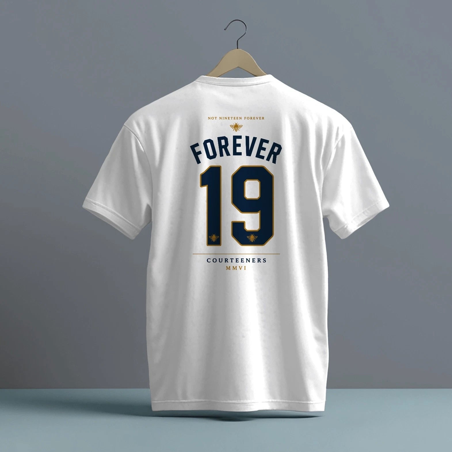 COURTEENERS FOREVER 19 HIGH QUALITY HEAVY COTTON T-SHIRT (UNISEX)