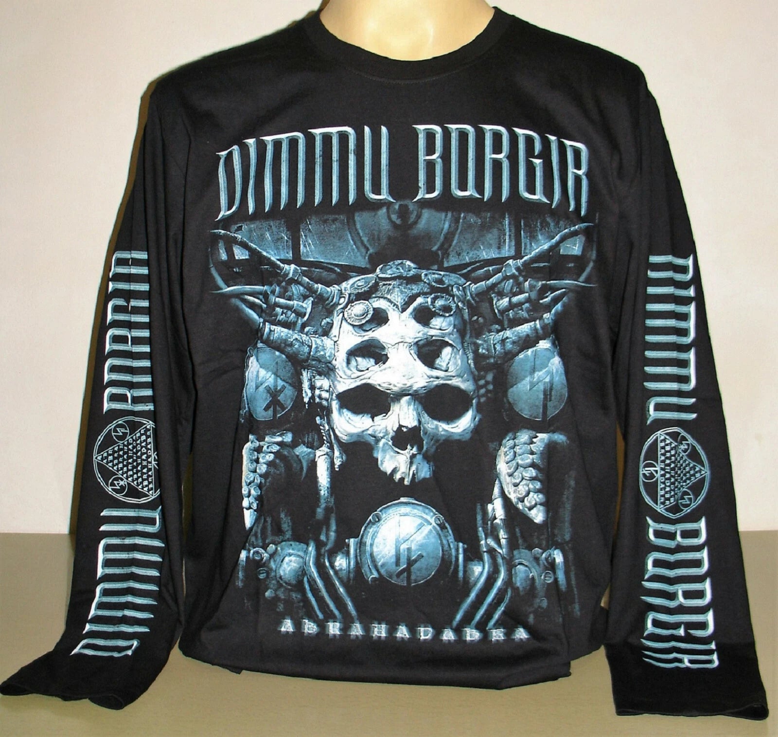 Dimmu Borgir Abrahadabra Long Sleeve T-Shirt Size S M L XL 2XL 3XL Black Metal