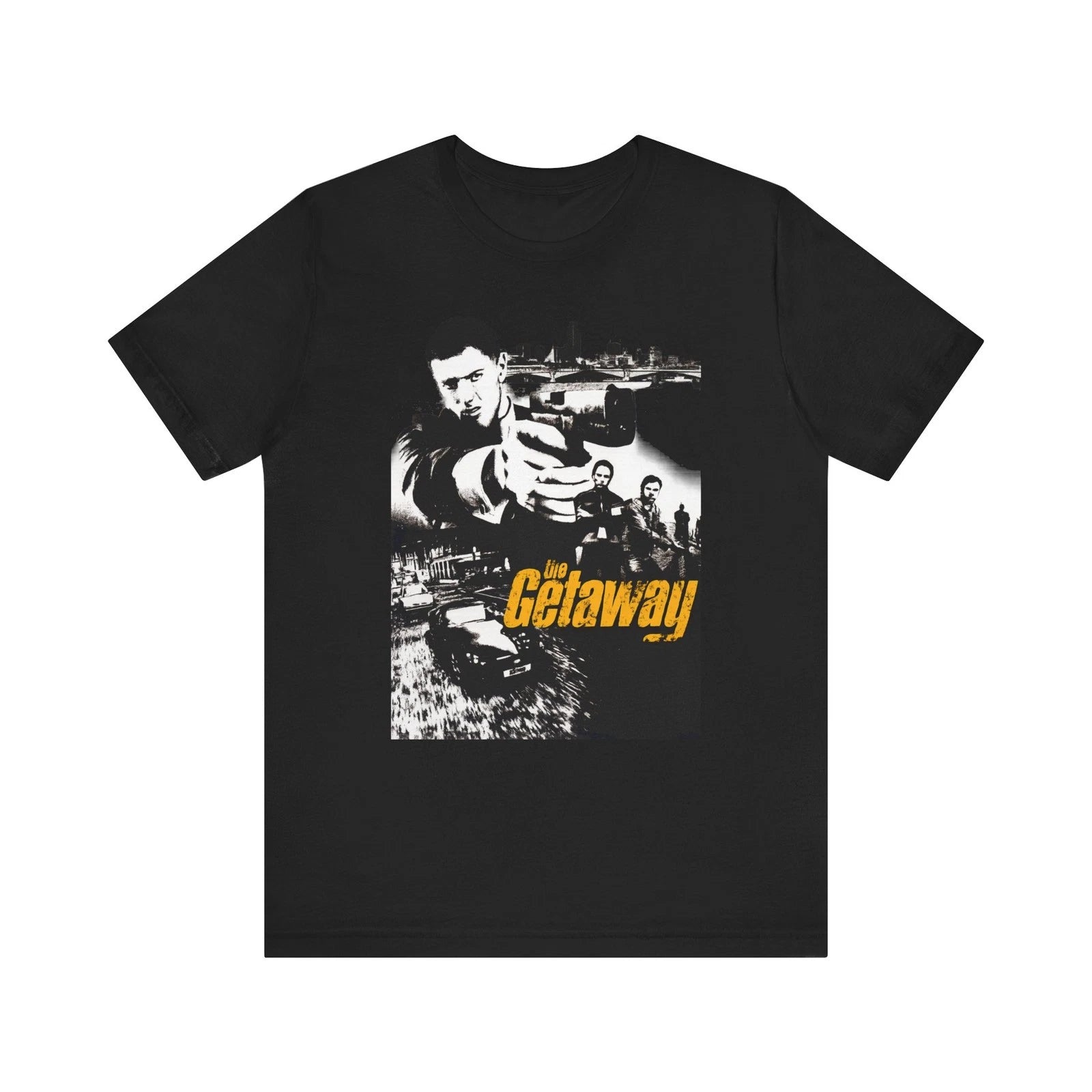 The Getaway PS2 2000s Retro Style Cover Art Unisex Jersey Short Sleeve Tee