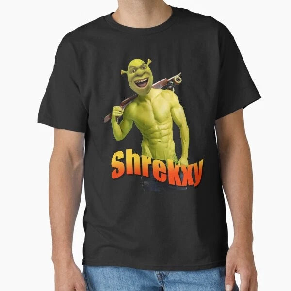 Shrekxy Shrek Cursed Meme Classic T-Shirt T-Shirt Made in US/AUS Size S-2XL