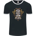 Funny Viking Wife Quote Wedding Anniversary Mens Ringer T-Shirt FotL
