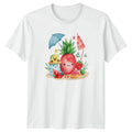 Kawaii Tropical Fruit T-Shirt Summer Beach Gift For Him And Her