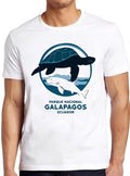 Galapagos Island T Shirt National Park Turtle Shark Cool Gift Tee 2301