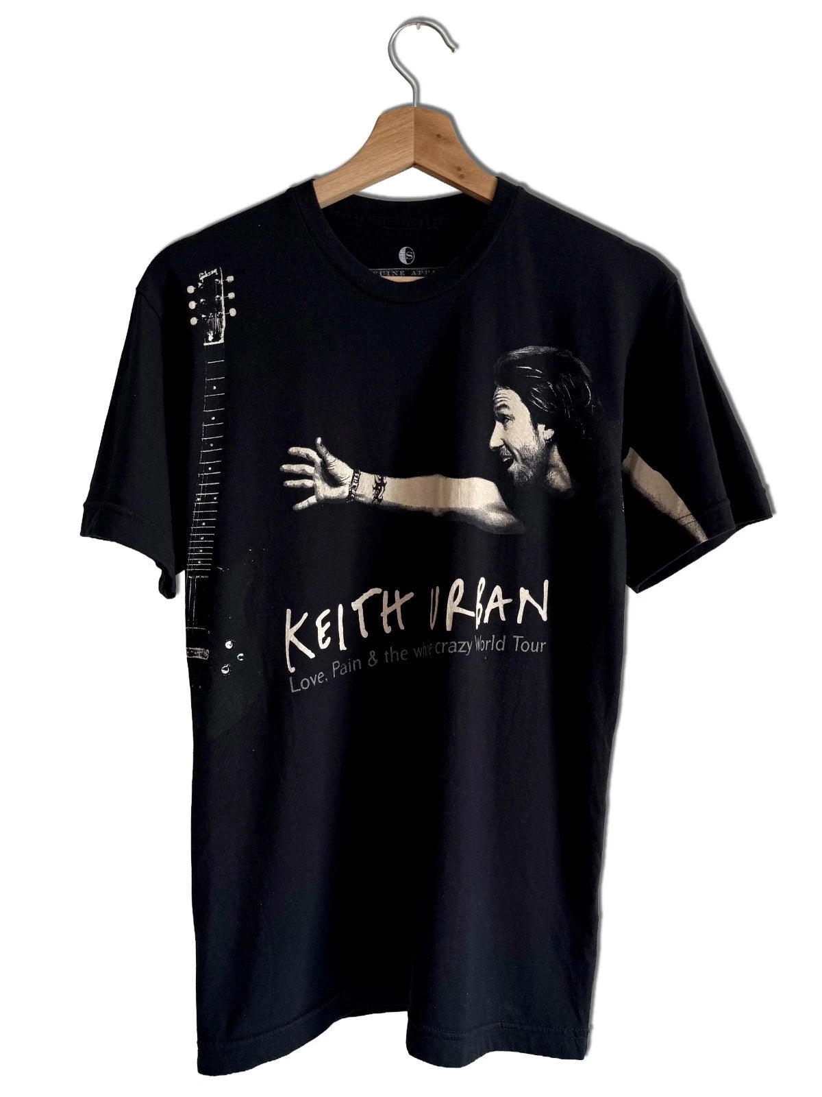 Keith Urban World Tour 2007 Men's t-shirt  Size Small  Country Music Tee