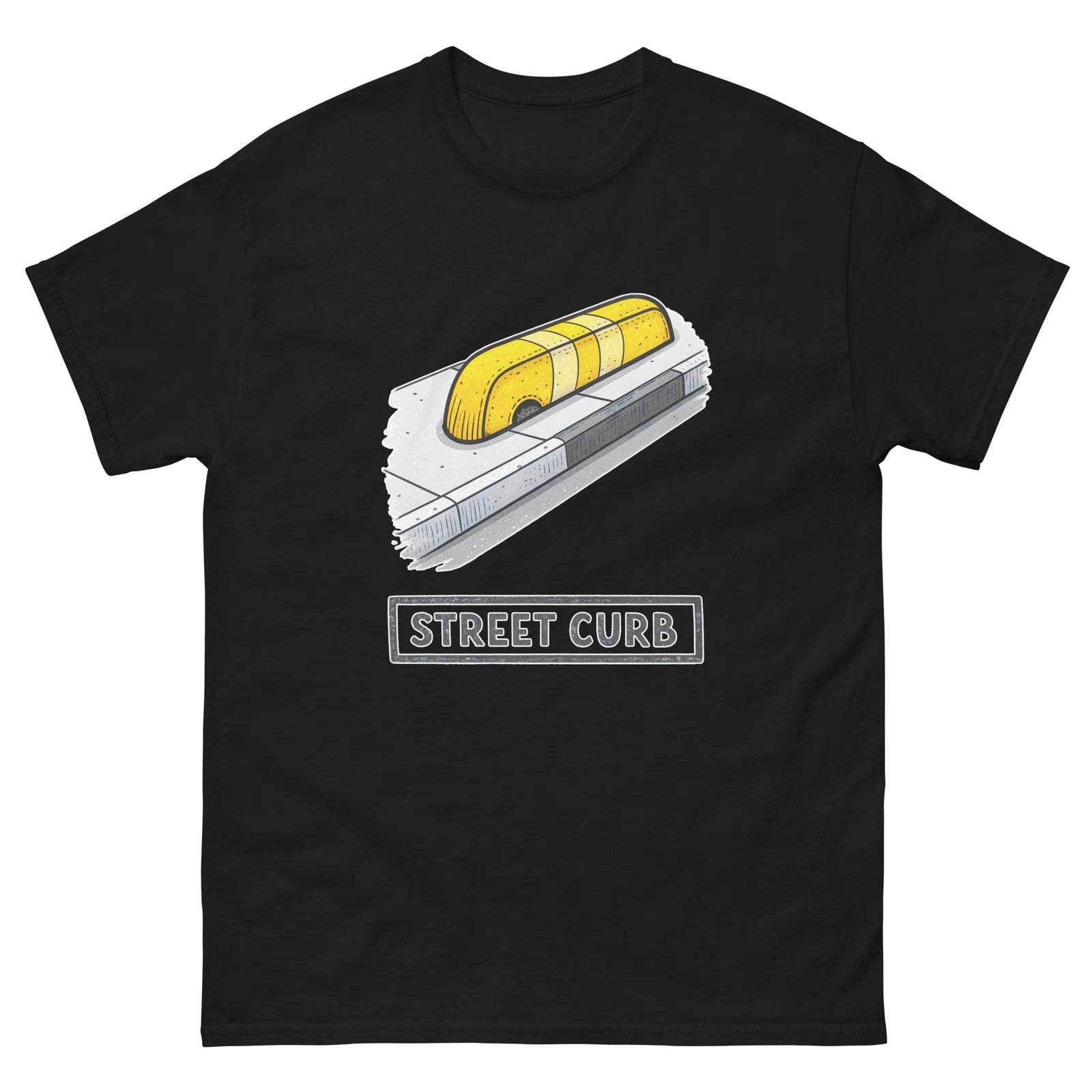 Street Curb Object Place Item Urban T-Shirt