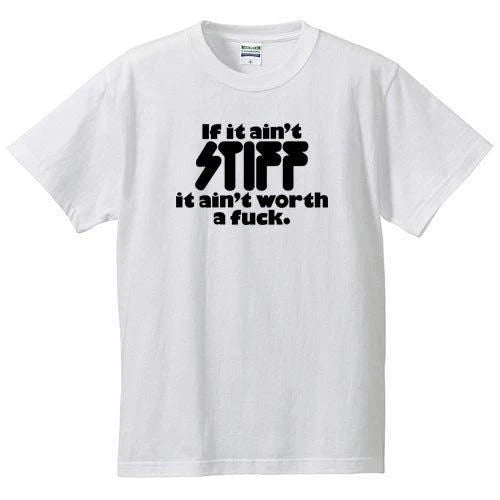 Stiff Records Punk Slogan T Shirt, music band rock punk metal indie Unisex Shirt