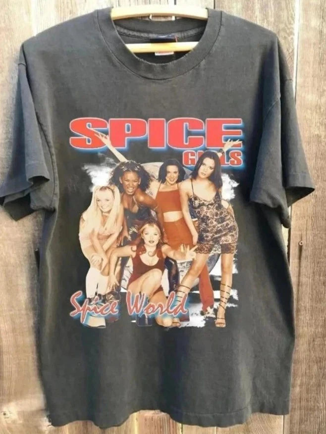 HOT Spice Girls Vintage  T-Shirt reprint