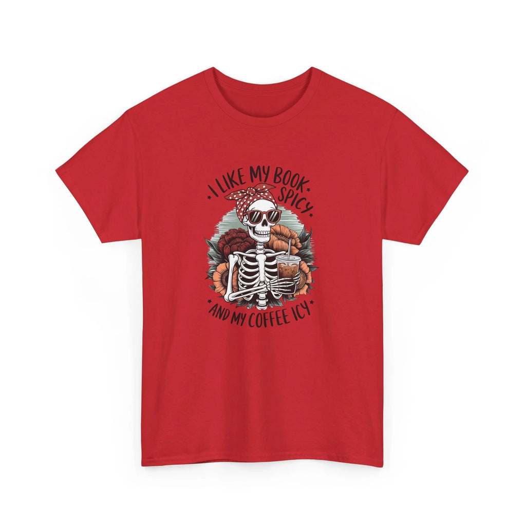 Book T-Shirt | Booktrovert T-Shirt | I Like My Books Spicy Shirt