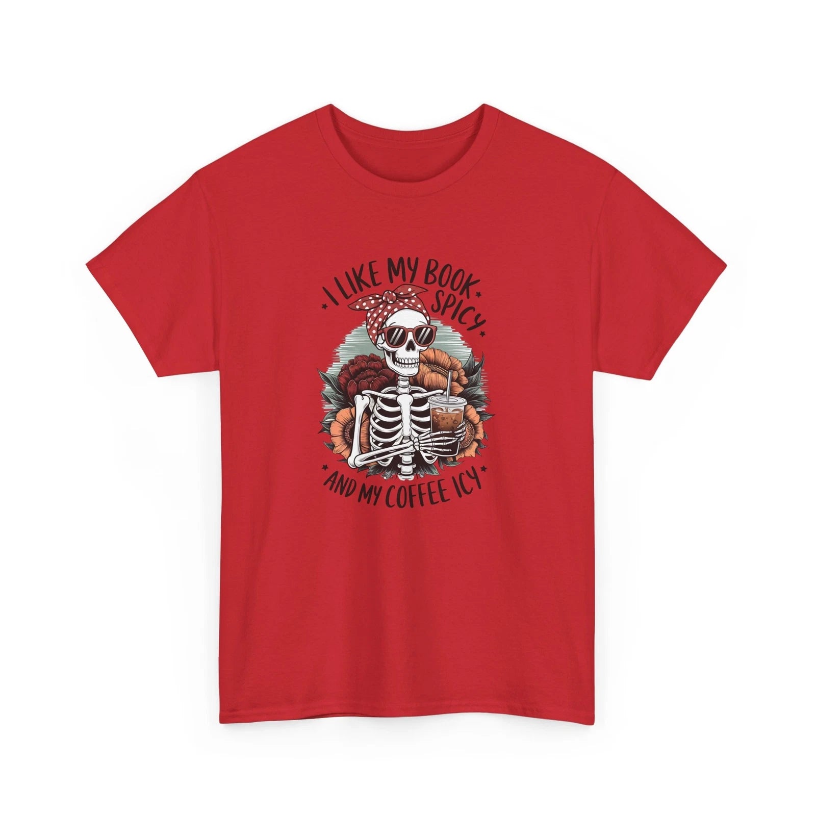 Book T-Shirt | Booktrovert T-Shirt | I Like My Books Spicy Shirt