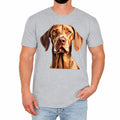 Stylish Dog Heads Mens T-Shirt Funny Dog Lover Cute Cartoon Birthday Gift