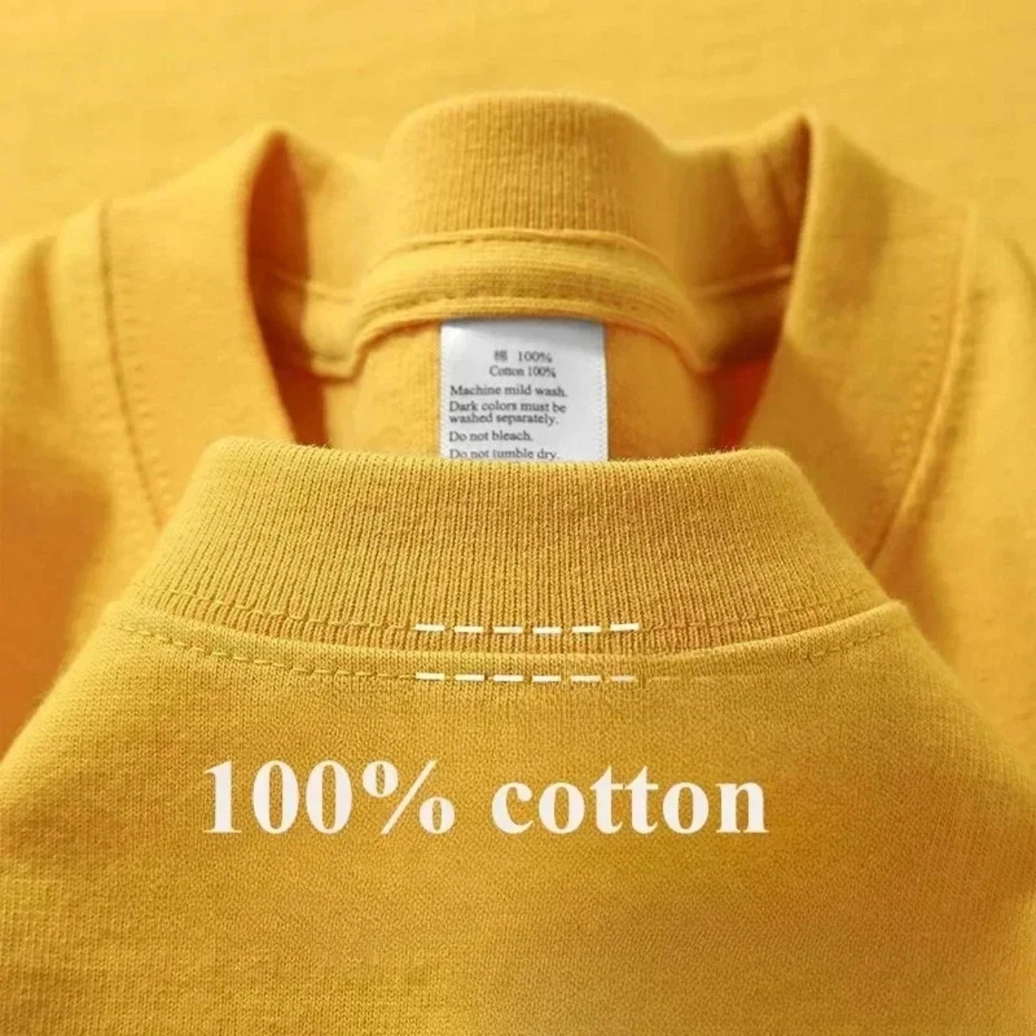 Men's Heavy Duty 300g American Pure Cotton T-Shirt Oversized Casual Short Sleeve