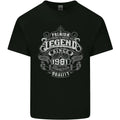 Premium Legend 45th Birthday 1981 Mens Light Cotton T-Shirt