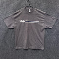 Vintage Tommy Hilfiger Mens XL Short Sleeve T-Shirt Grey Marle Graphic Lion Tee