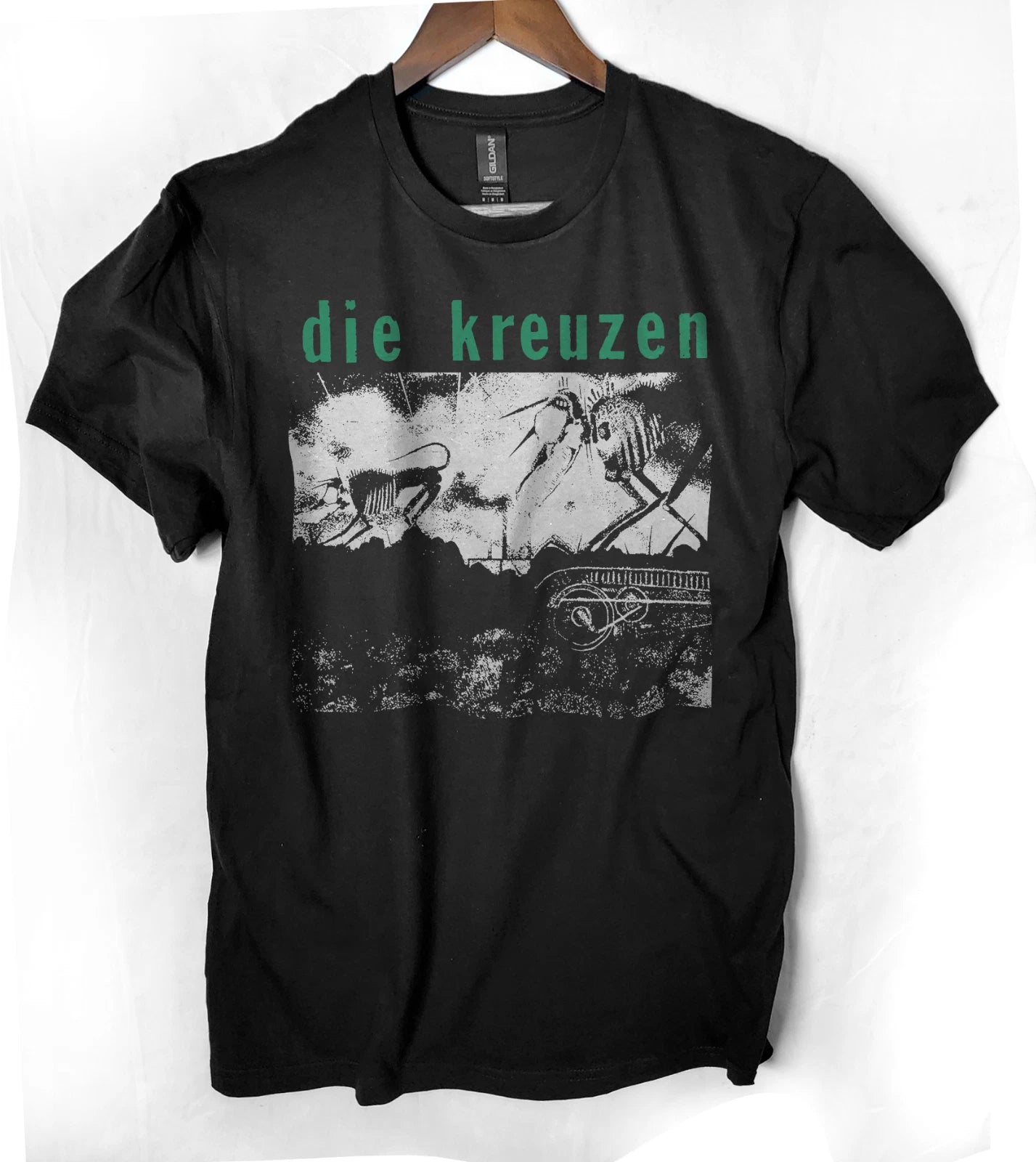 Die Kreuzen  band t shirt  punk  Milwaukee hardcore couch flambeau Haskels