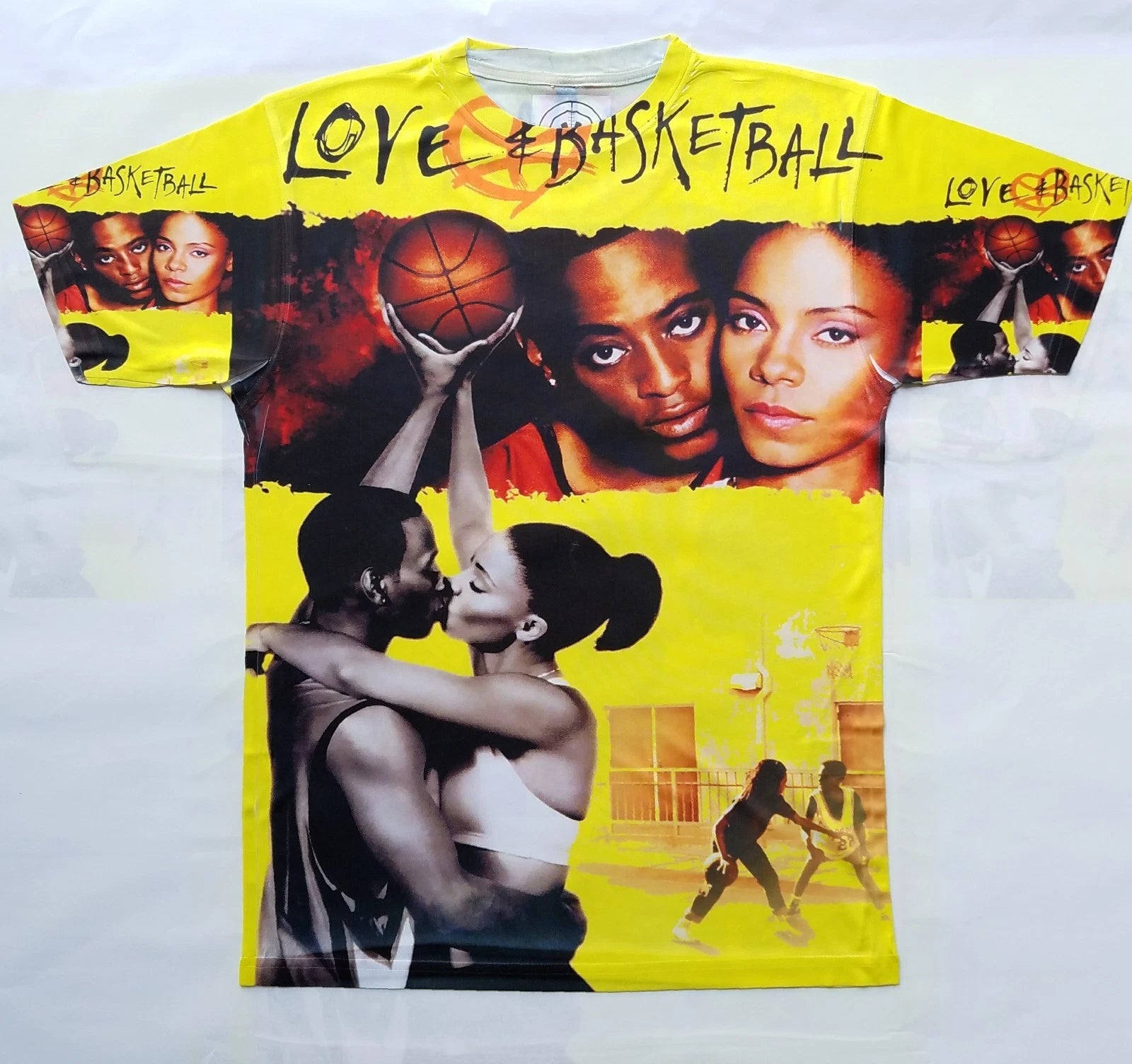 Custom Love and Basketball T Sublimated Shirt classic movie film 2000 sport